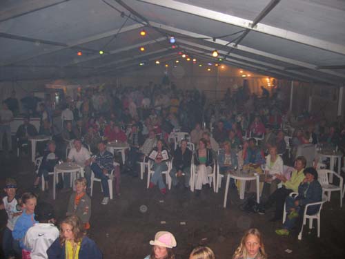 wak in publiek