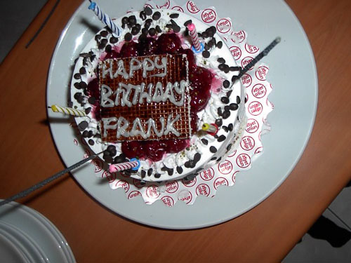 Happy Birthday Frank