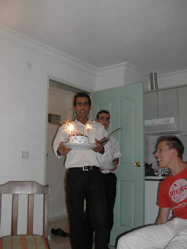 Taart voor Frank