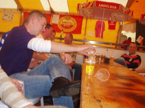 Janco biertje klemvast
