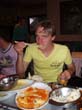 B.R. met stokjes
