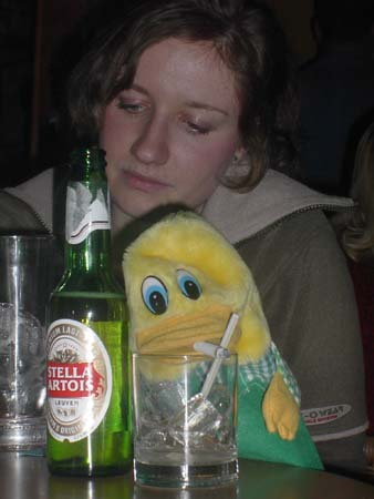 quackje is wel vrolijk